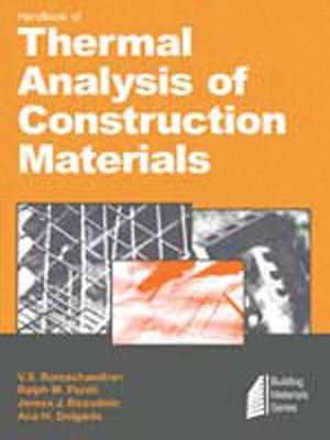 cover image of Handbook of Thermal Analysis of Construction Materials